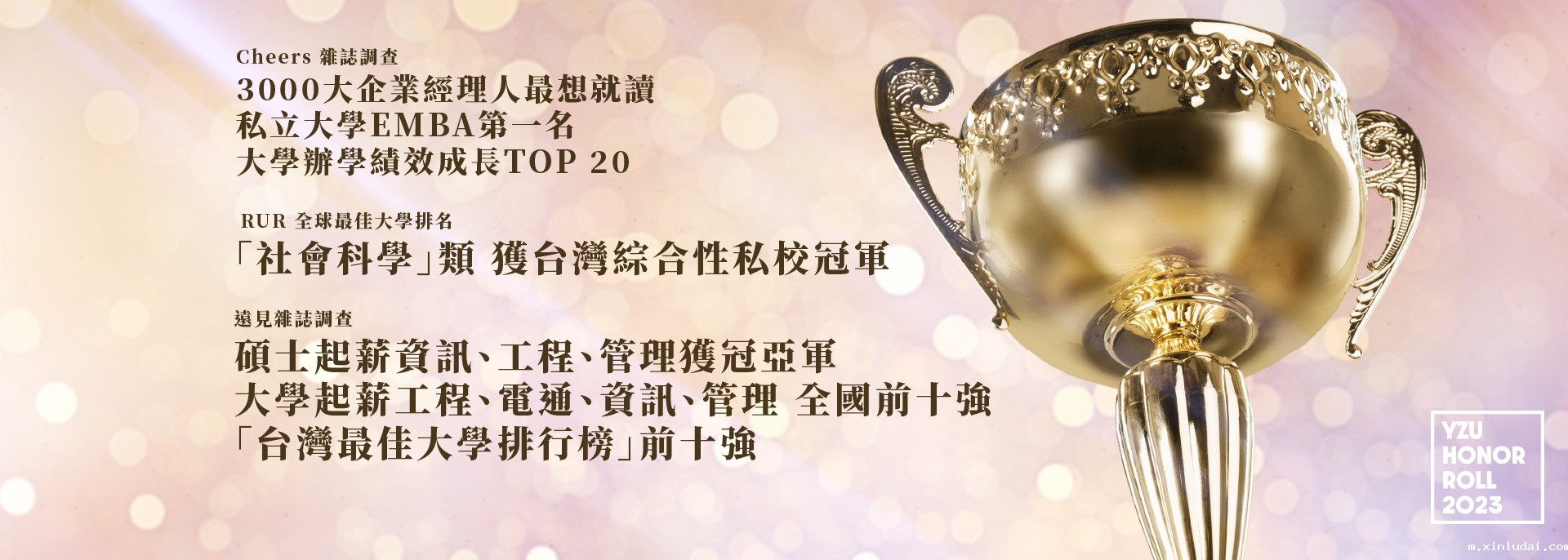 YZU Honor Roll|元智榮譽榜